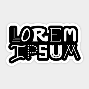 Lorem Ipsum Sticker